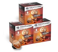 Ubago Café en cápsulas Café Cappuccino Caramel, compatible con capsulas Dolce Gusto, oferta de 144 unidades