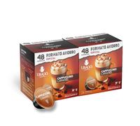 Ubago Café en cápsulas Café Cappuccino Caramel, compatible con capsulas Dolce Gusto, oferta de 96 unidades