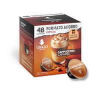 Ubago Café en cápsulas Café Cappuccino Caramel, Toffee Edition, compatible con capsulas Dolce Gusto, oferta de 48 unidades