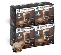 Ubago Café en cápsulas Café con Leche, compatible con capsulas Dolce Gusto, intensidad 7/8, oferta de 192 unidades