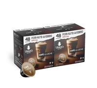 Ubago Café en cápsulas Café con Leche, compatible con capsulas Dolce Gusto, intensidad 7/8, oferta de 96 unidades