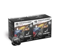 Ubago Café en cápsulas Café Espresso Colombia, compatible con capsulas Dolce Gusto, intensidad 5/8, oferta de 96 unidades