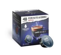 Ubago Café en cápsulas descafeinado, compatible con capsulas Dolce Gusto, intensidad 5/8, oferta de 48 unidades