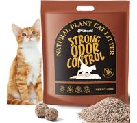 Ubasti OdorHeroes - Arena de tofu para gatos, pellets de control de olores fuertes mejorados con cáscara de nuez de macadamia, 100% natural y biodegradable, sin polvo, sin perfume, 6 libras, 1 paquete