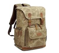 UBAYMAX Mochila Fotografia Profesional,Mochila Grande para Camara Reflex y Portatil,Foto Mochila Vintage DSLR,Mochila Casual Fotógrafa Viaje para Nikon/Sony/Canon