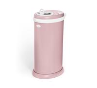 Ubbi - Cubo de acero inoxidable para pañales, bloqueo de olores, no requiere bolsa especial, galardonado, imprescindible para lista de regalos, morado (Fig Blossom)