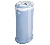 Ubbi Cubo de basura de acero con bloqueo de olores, no requiere bolsa especial, ahorro de dinero, galardonado, diseño moderno, imprescindible para la lista de regalos, color azul nublado