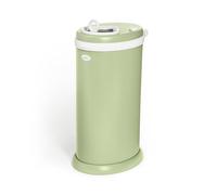 Ubbi Cubo de pañales de acero inoxidable, bloqueo de olor, no requiere bolsa especial, galardonado, imprescindible para el registro, Lilypad