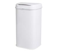 Ubbi Cubo de pañales para adultos, acero inoxidable, bloqueo de olor, no requiere bolsa especial, galardonado, diseño moderno, color blanco