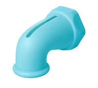 Ubbi Protector de seguridad para boquilla de baño, cubierta de boquilla de silicona suave para el baño del bebé, artículos esenciales de baño para niños, accesorio imprescindible para la hora del baño, color azul