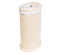 Ubbi Stainless Steel Nappy Pail, Odor Locking, No Special Bag Required, Award-Winning, Registry Must-Have, Oat Milk