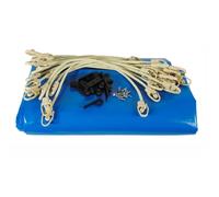 Ubbink Cubierta de Seguridad e Invierno Para Piscinas de Madera UBB8711465160445, 360 cm, Azul