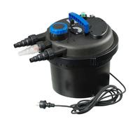 Ubbink Filtro de Presión Biopressure II 6000 PlusSet para estanques (hasta 6000L), con UVC 9W y Bomba 2300 l/h
