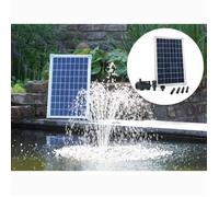 Ubbink Solarmax Bomba Solar con Panel Solar 40 x 25.5 x 2.5 cm, Chorro 610l/h, Cable 5m, Suministro Directo