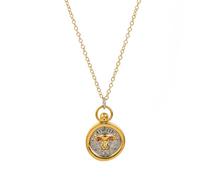 UBBVPKY Collar Con Los 12 Signos De La Constelación Del Zodíaco Colgante Redondo Vintage De Moda Joyería De Astrología Celestial Para El Horóscopo De Mujeres Y Hombres Regalo De Cumpleaños Para Leo
