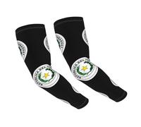 UBBVPKY Mangas De Brazo Con Protección Uv Estampado De La Bandera De Paraguay Unisex Refrescantes Para Cubrir Tatuajes Para Ciclismo Pesca Correr Senderismo Y Acampada