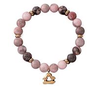 UBBVPKY Pulsera De Cuentas De 12 Constelaciones Zodíaco Para Hombre Mujer Pulsera Elástica De Piedra Natural Con Dijes Joyería Para Horóscopo Regalo Unisex Para Cumpleaños O Aniversarios De Libra