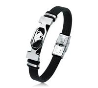 UBBVPKY Pulsera De Las Doce Constelaciones - Joyería Astrológica De La Suerte, Horóscopo, Pulsera Vintage Punk De Cuero Para Parejas, Para Mujeres Y Hombres, Regalo De Cumpleaños, Tauro