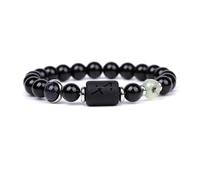 UBBVPKY Pulsera De Piedra Natural Para Hombre Y Mujer Con Constelación Pulsera Elástica De Cuentas Hechas A Mano Con Los Signos Del Zodíaco Joya Astrológica Para Pareja Sagitario