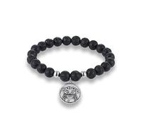 UBBVPKY Pulsera Elástica De Las 12 Constelaciones Del Zodiaco, Hecha A Mano Con Cuentas De Piedra Natural, Para Parejas, Para Mujeres Y Hombres, Regalo De Cumpleaños, Cáncer