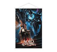 UBBY Solo Leveling Aaime Póster de pared para sala de estar, decoración retro, para dormitorio, salón, sala de ordenador, habitación decorativa (trono, 30 x 45 cm)
