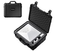 UBeesize Starlink Mini Protect - Funda rígida Impermeable con Espuma de Corte de precisión para Almacenamiento de Mini Antena parabólica y Accesorios Starlink, portátil para Viajes y Camping