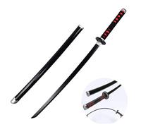 Ubephant Espada Katana de Demon, Kamado Tanjirou Cosplay Espada Samurái, Anime Demon De Bambú, 104cm Katana, para Cosplay Y Coleccionistas Anime Fan para Adulto