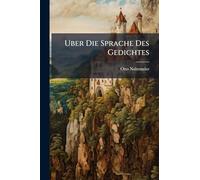 Uber Die Sprache Des Gedichtes