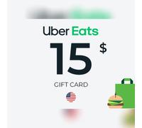 Uber Eats Gift Card 15 USD Key - UNITED STATES