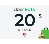 Uber Eats Gift Card 20 USD Key - UNITED STATES