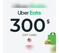Uber Eats Gift Card 300 USD Key - UNITED STATES