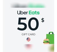 Uber Eats Gift Card 50 USD Key - UNITED STATES