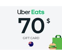 Uber Eats Gift Card 70 AUD Key - AUSTRALIA