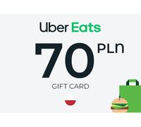 Uber Eats Gift Card 70 PLN Key - POLAND