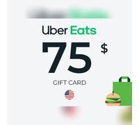 Uber Eats Gift Card 75 USD Key - UNITED STATES