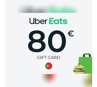 Uber Eats Gift Card 80 EUR Key - PORTUGAL