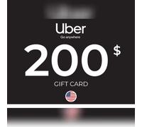 Uber Gift Card 200 USD Key - UNITED STATES