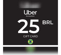 Uber Gift Card 25 BRL Key - BRAZIL