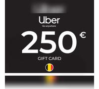 Uber Gift Card 250 EUR Key - BELGIUM