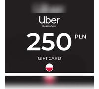 Uber Gift Card 250 PLN Key - POLAND