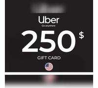 Uber Gift Card 250 USD Key - UNITED STATES