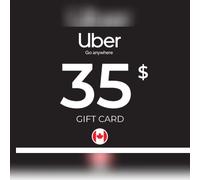 Uber Gift Card 35 CAD Key - CANADA