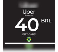 Uber Gift Card 40 BRL Key - BRAZIL