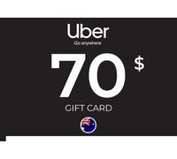 Uber Gift Card 70 AUD Key - AUSTRALIA