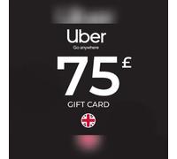 Uber Gift Card 75 GBP Key - UNITED KINGDOM