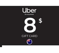 Uber Gift Card 8 AUD Key - AUSTRALIA