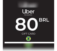 Uber Gift Card 80 BRL Key - BRAZIL