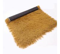Ubierta De Paja Sintética, Techo Artificial De Paja Decorativa, Rollo De Paja Falsa Resistentes Al Agua, Cobertura Para Choza, Cercas De Jardín, Decoración De Paredes Y Techos(1x6m(39.4x236.2in))