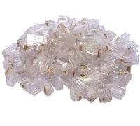 ubigear 1000 pcs RJ45 CAT5 CAT5E 8P8 C Modular Cable de red LAN conector final enchufe Lot