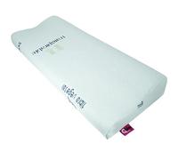 Ubio Almohada Cervical Viscoelástica con Funda de Bambú - Medidas 70x30x10cm - Anatómica y Antibacterial - Máximo Confort - Almohada Ortpédica, Ergonómica, Desenfundable - Fabricada en España